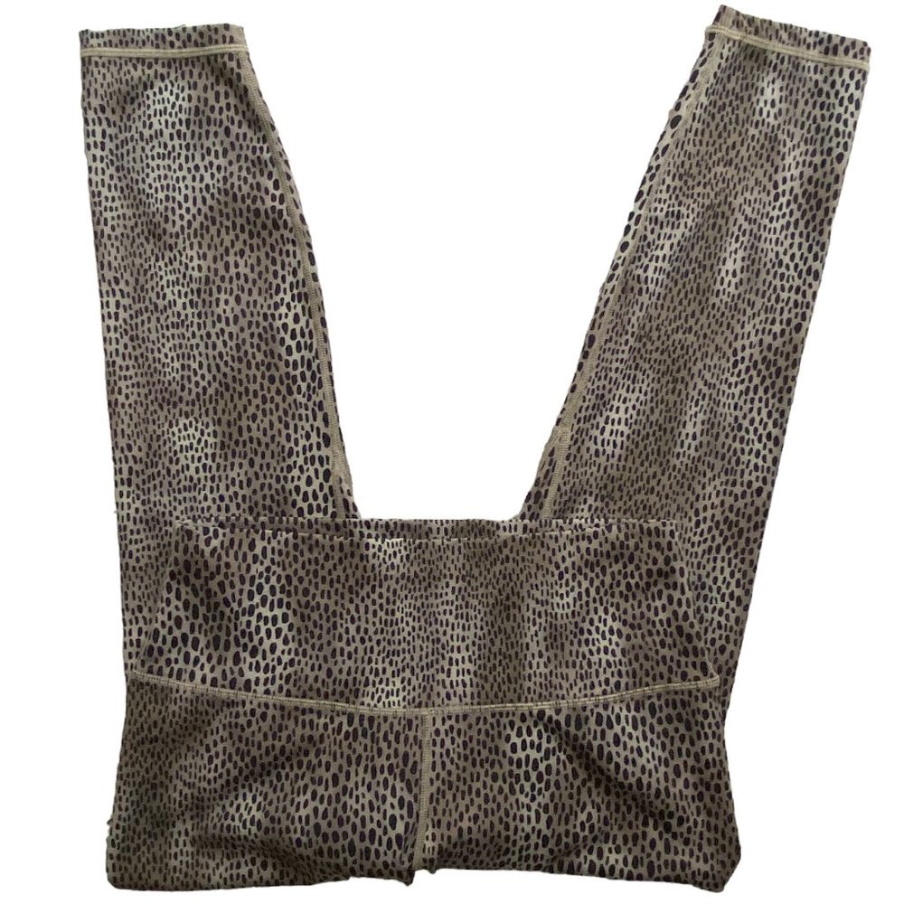 NWOT Souke Sports Cheetah Animal Print Breathable Yoga Active Sporty Leggings-XL
